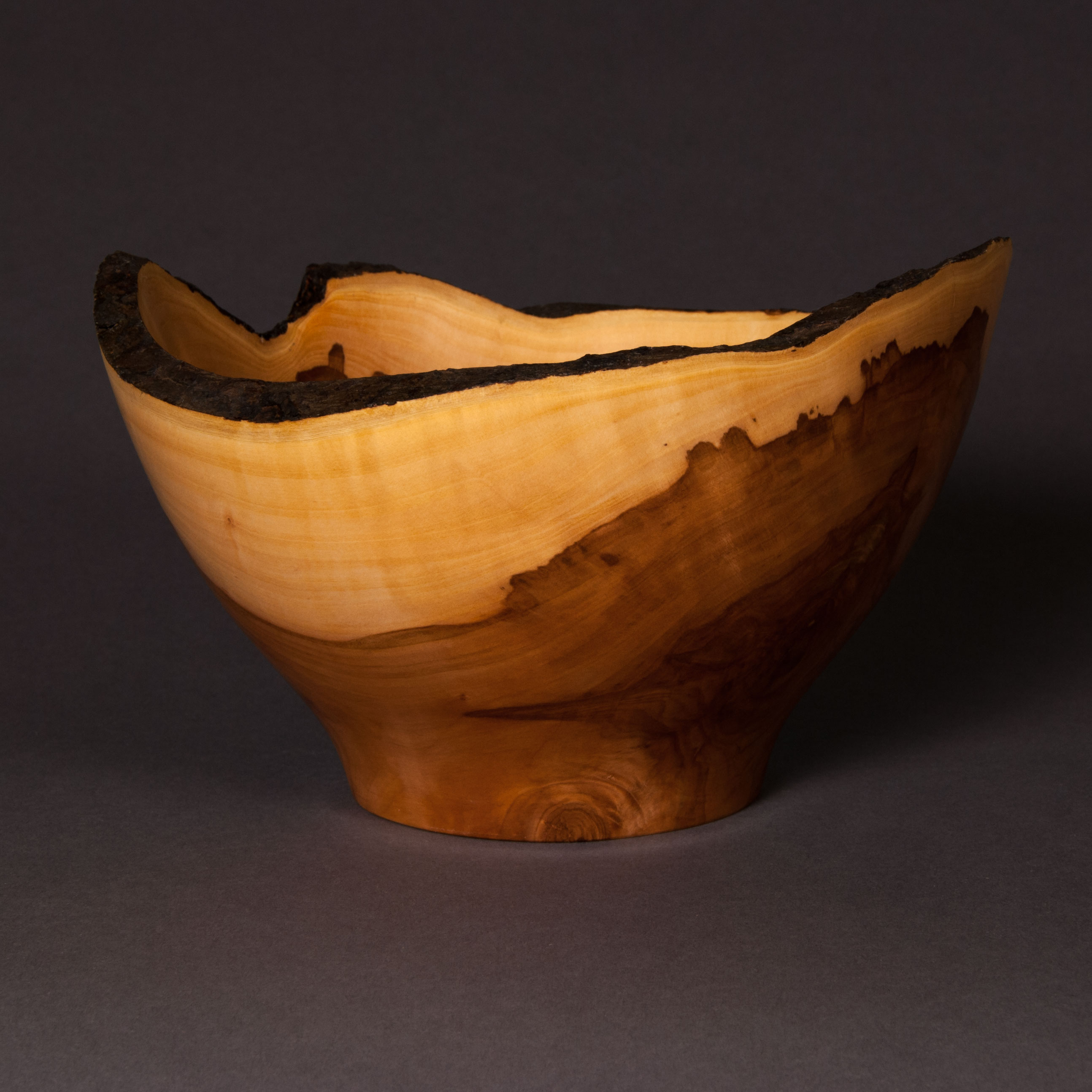 Scott Schlapkohl Creations - Large Natural Edge Crotch Bowl 